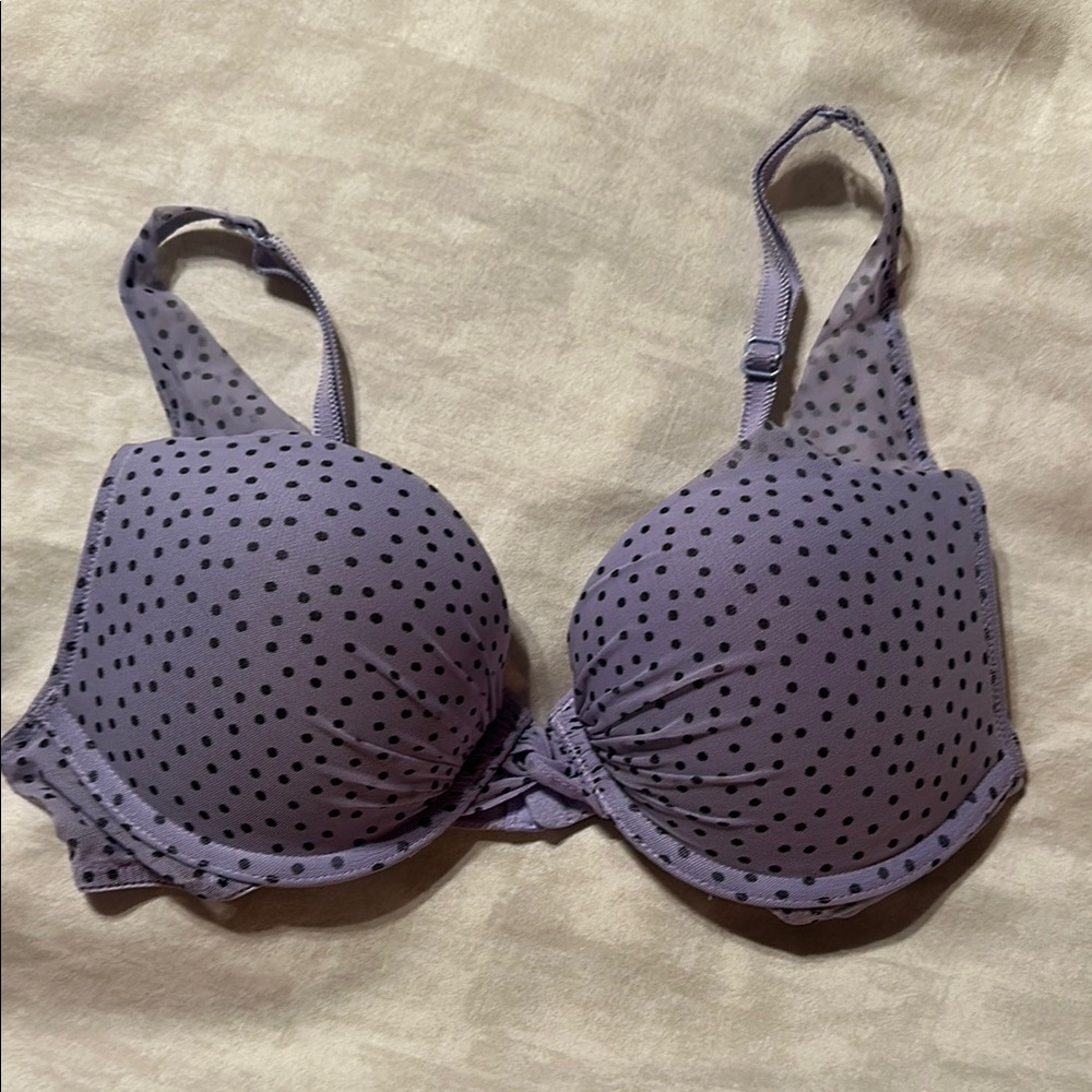 Polka Dot Underwire Bra